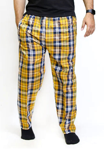 3 - Pack Checkered Pajamas for men & boy